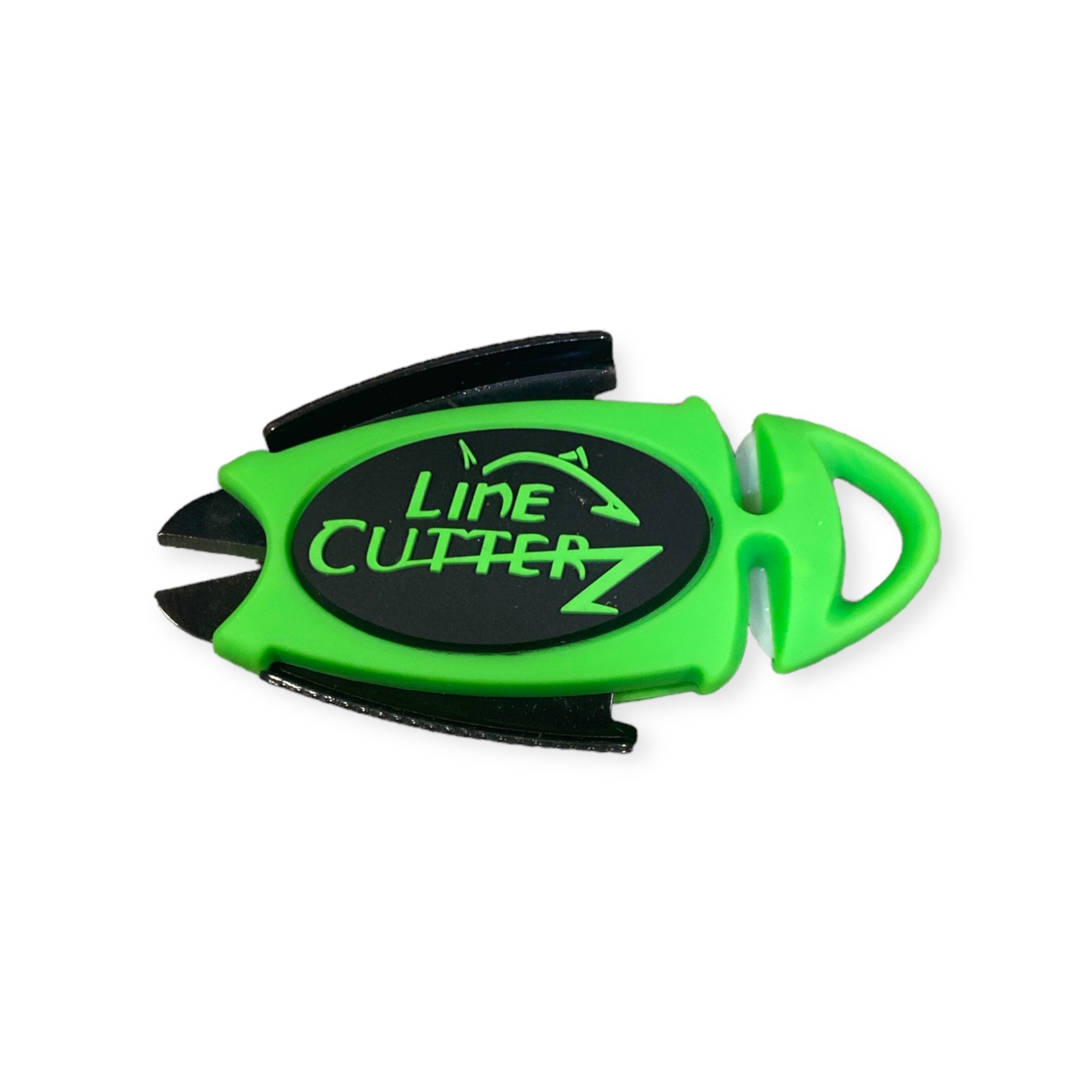 Line Cutterz Ceramic Blade Peel & Stick Flat Mount - Green